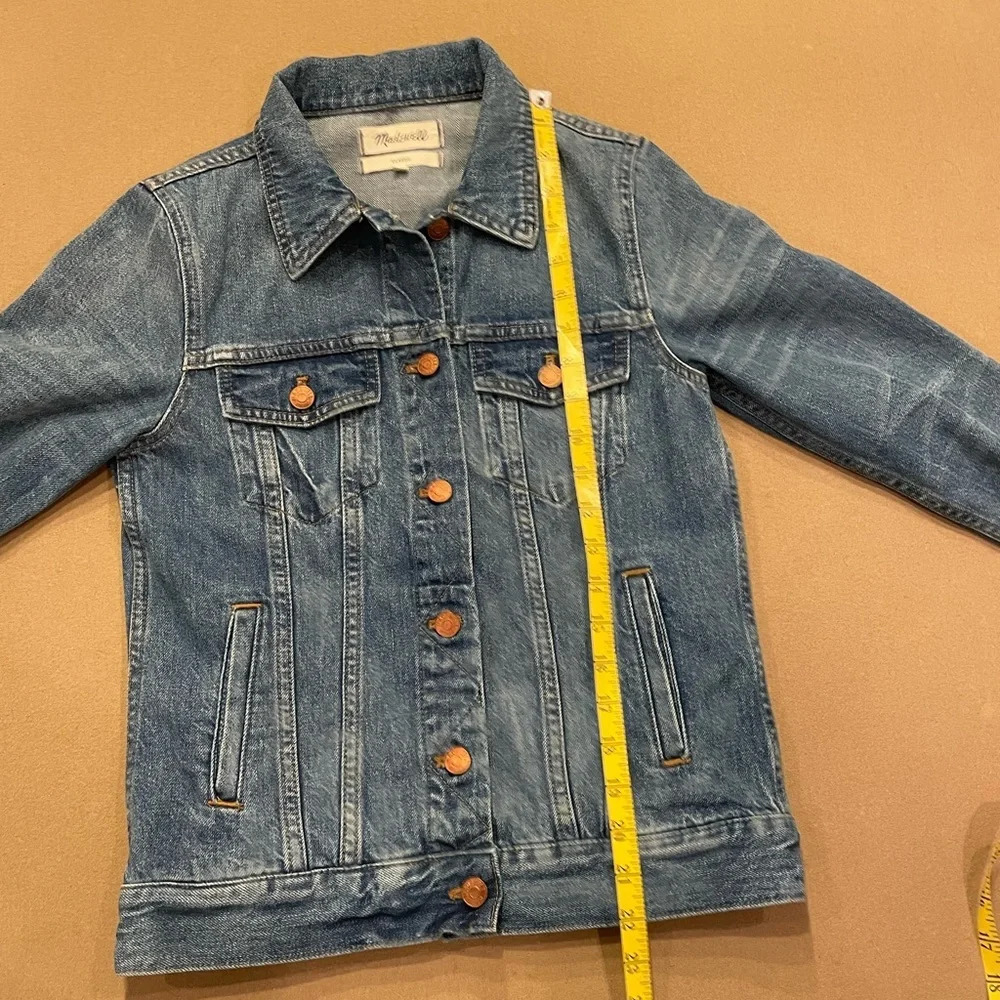 Madewell Classic Jean Jacket Size Small 100% Cotton - Picture 8 of 9